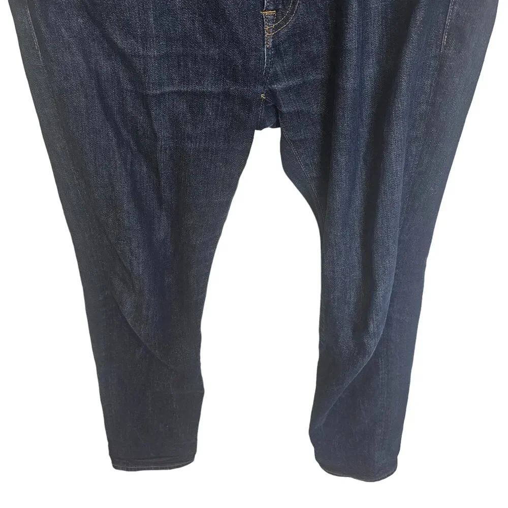 J. Crew Mens 484 Slim Leg Kurabo Japanese Fabric Jeans Size 34x32 Classic Preppy